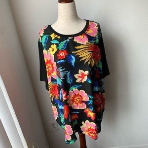 Multi floral blouse